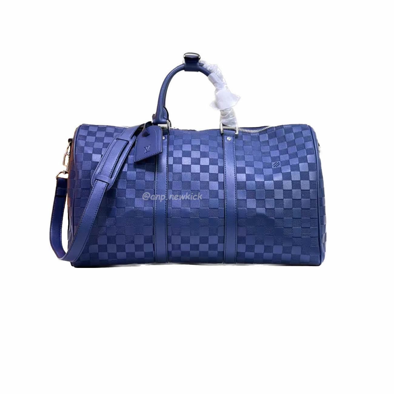 Louis Vuitton Keepall Bandouliere Monogram 50 Navy Duffel Bag (67) - www.newkick.vip